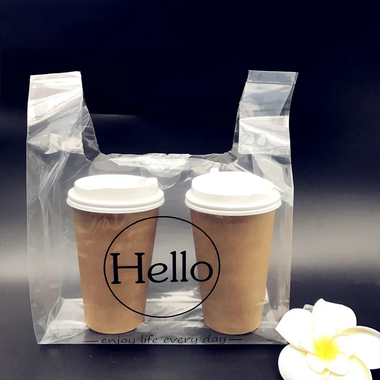High Quality Manufacturer Supply Die Cut Plastic Shopping Pe Packing Bags