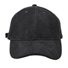 wholesale strapback adjustable hat 6 panel corduroy baseball cap