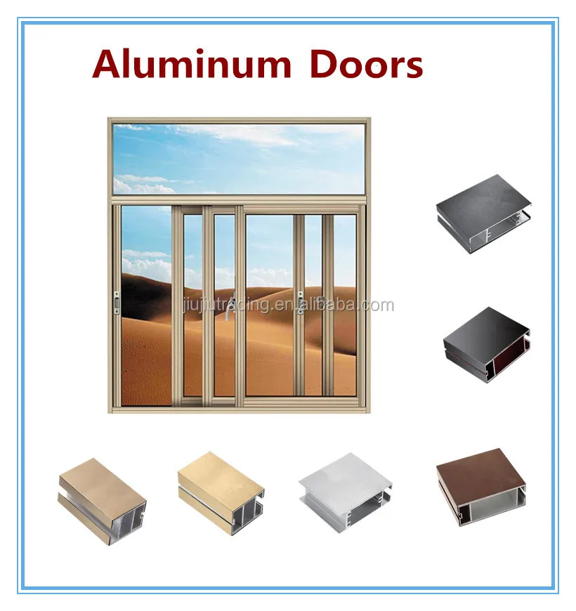 design of commercial grey aluminium windows and doors