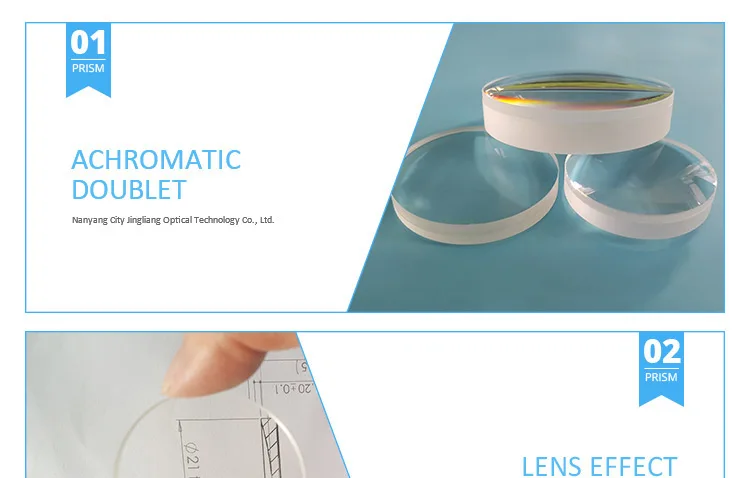 doublet achromatic objective lens