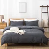 Beautiful duvet cover set 4 pieces luxury decorative stylish brushed microfiber bedding set