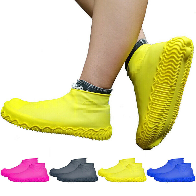 

Silicone Overshoes Rain Waterproof Shoe Covers Boot Cover Protector Recyclable