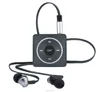 New Model Sport Stereo Wireless Bluetooth Headset Collar Clip 3.5mm handsfree mic in ear SD TF FM Radio MP3 player Headset