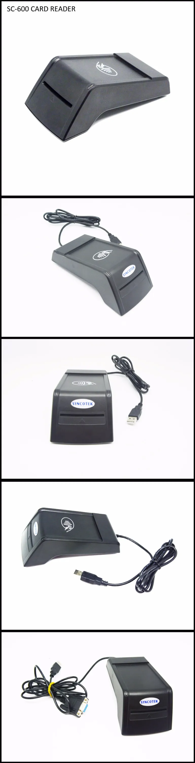 Synco RS232 Magnetic Stripe Reader Writer USB smart card reader for supermarket - ANKUX.COM