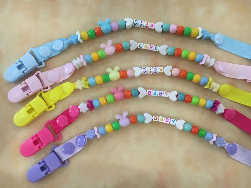 Wholesale Baby Leather Dummy Metal Pacifier Clip Buy Metal Pacifier