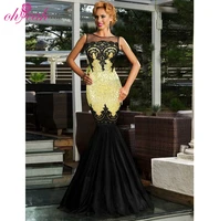 

Sleeveless women long shining party and ball evening gown