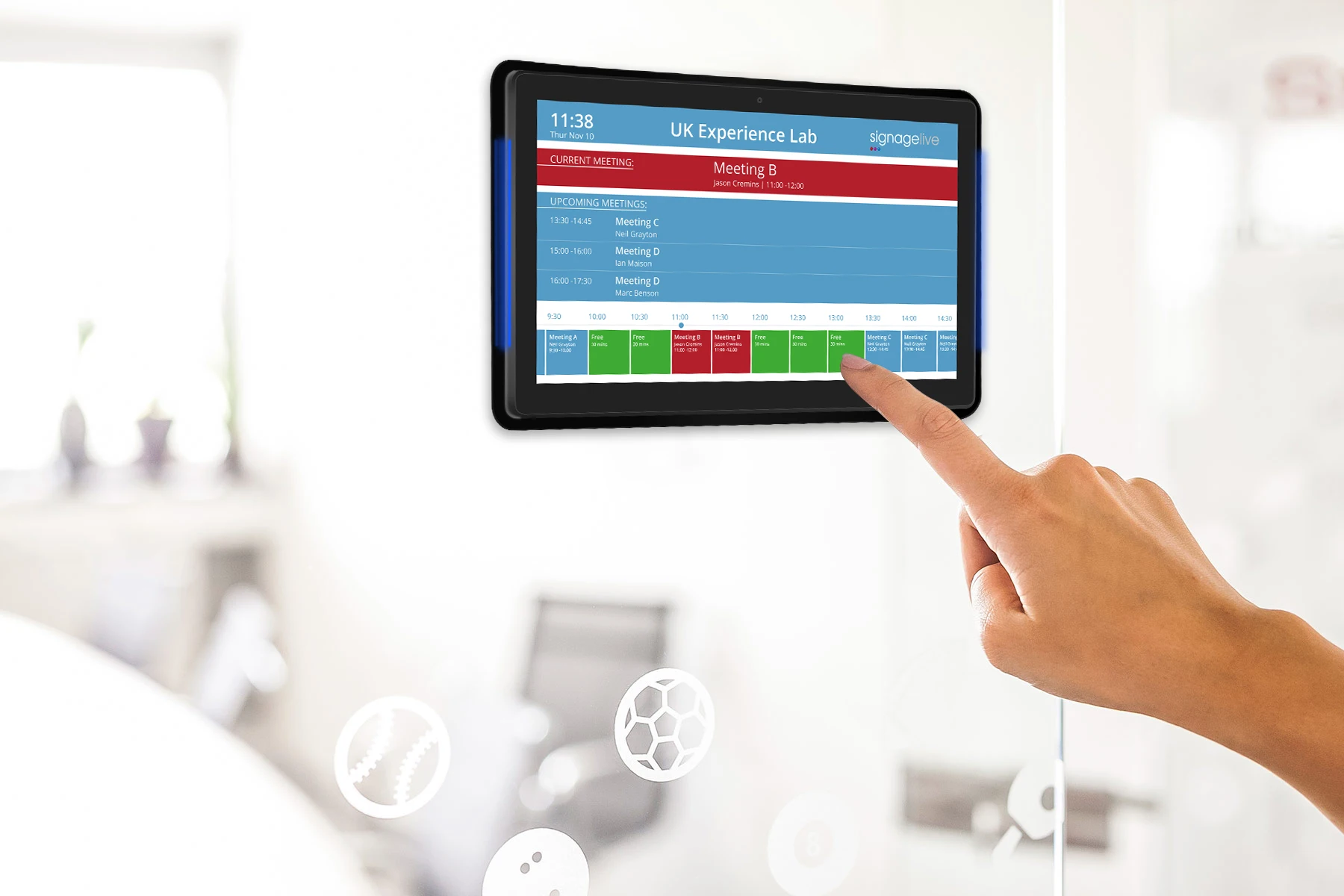 Meeting Room Android Tablet 15 Inch Poe Wifi Wall And Glass Mounted Led Meeting room android tablet 15 inch poe wifi wall and glass mounted led
