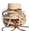 New Best Sale High Quality Summer Beach Travel Girl 100% Raffia Straw Hat Portable Panama Small Wide Brim Sun Visor Hat