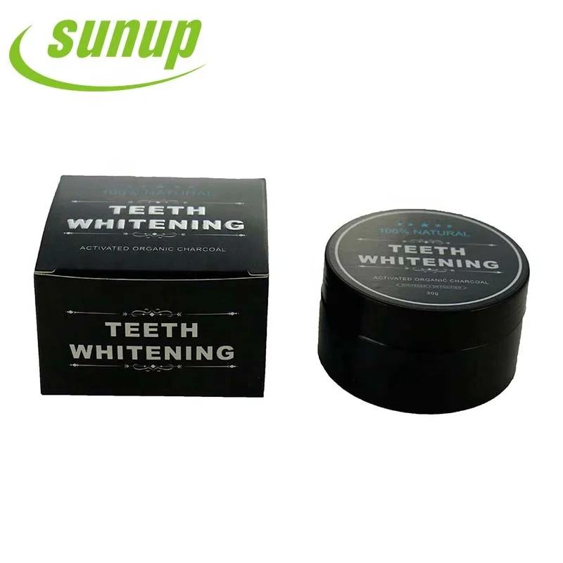 

Activated Coconut Charcoal Teeth Whitening Powder Cleaning Teeth Whitening Powder, Black