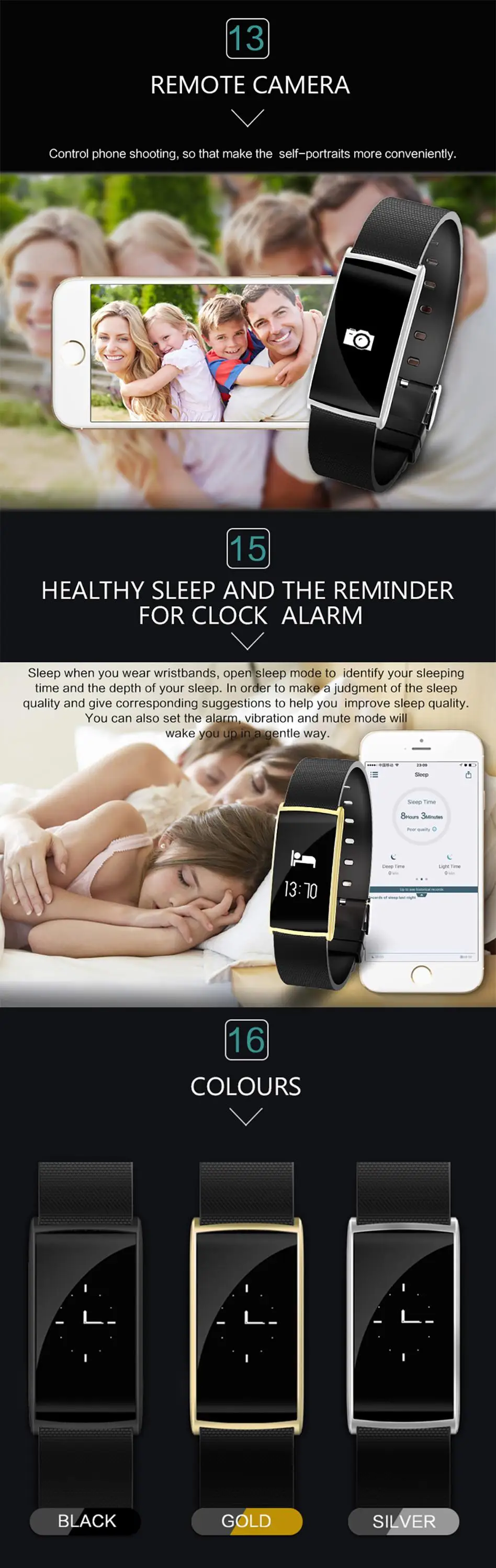 n108 smart wristband