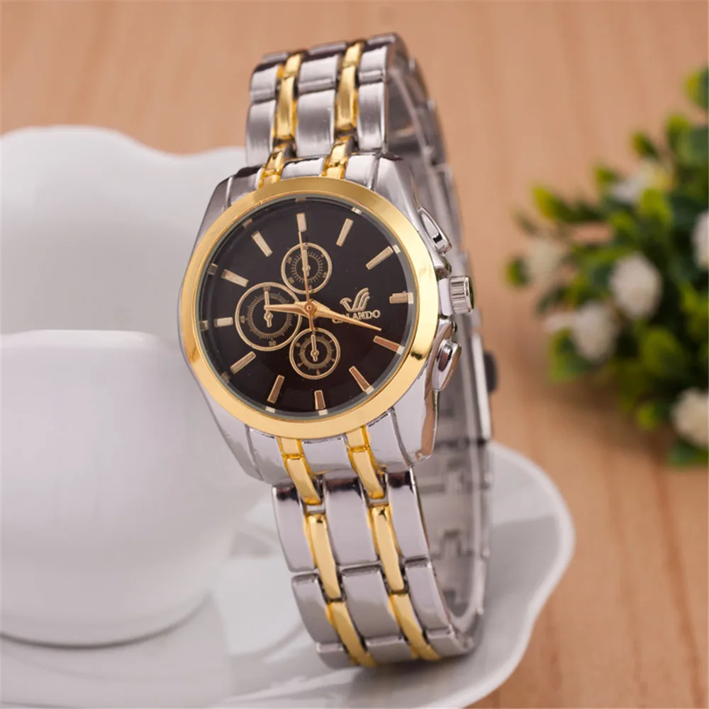 

2016 Relogio Masculino Male Fashion Casual Watches Men Clock Montre Homme Luxury Reloj Mujer Hombre, Gold;black;silvery