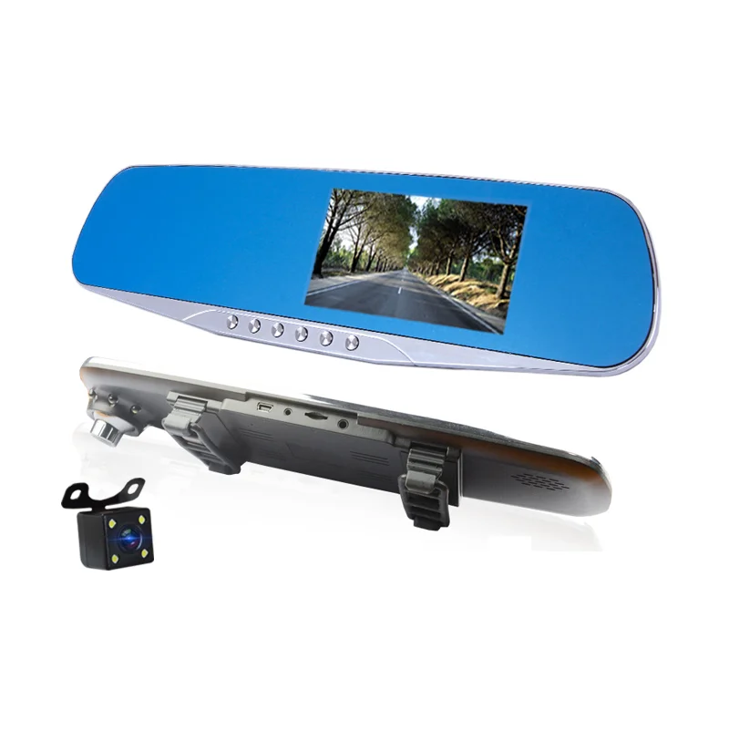 170 Degree Wideangle Automatic Rear View Rearview Mirror Navigation With Nightvision Fill