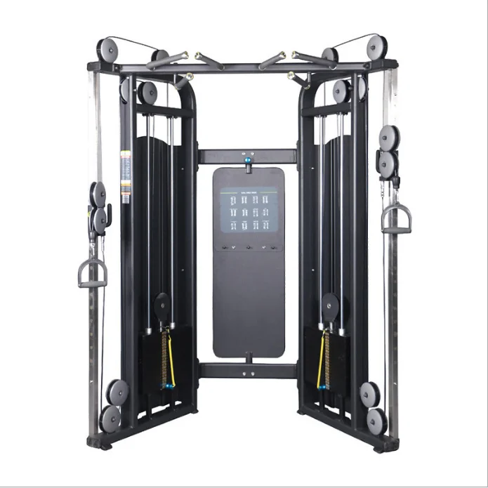 

Hot Sale Multi-Functional Trainer Fitness Equipment Crossover Cable Machine, Optional