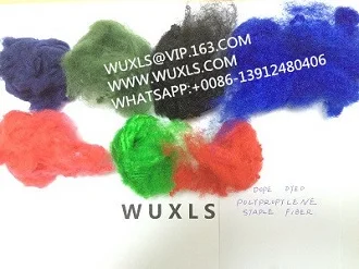 
PP FIBER POLYPROPYLENE STAPLE FIBER 100% virgin 1.5d/2d/3d/6d/10d/15d( for Non-woven/GEO-Textile/concrete reinforce ) 