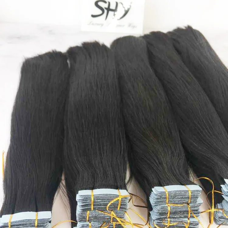 

Virgin Brazilian Cuticle aligned Tape Hair Extension