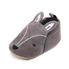 New arrival high quality nubuck leather fox design baby shoes 2018