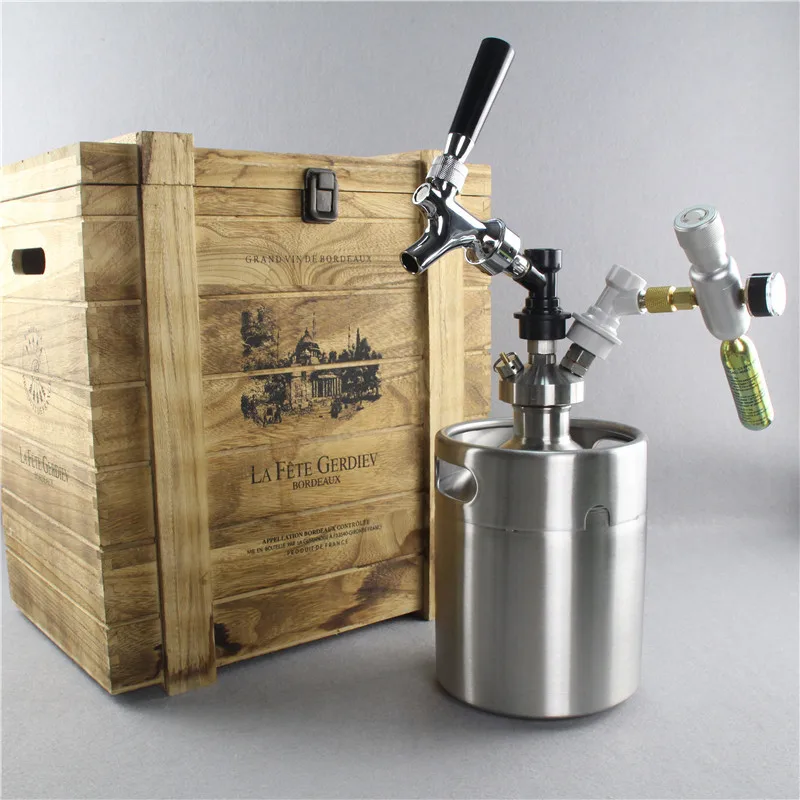 Stainless Steel Beer Bottle 5 Liter Thermos Keg Buy 15l Stainless