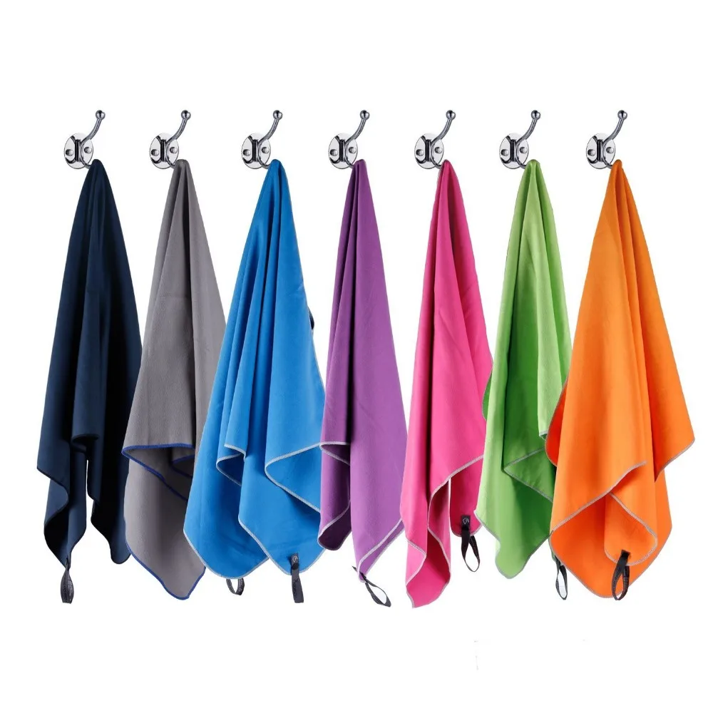 2 pack sports microfiber towel (40" x 20") extremely absorbent