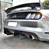 APR Style Real Carbon Fiber GT Wing Rear Spoiler For Ford Mustang 14-17 F013