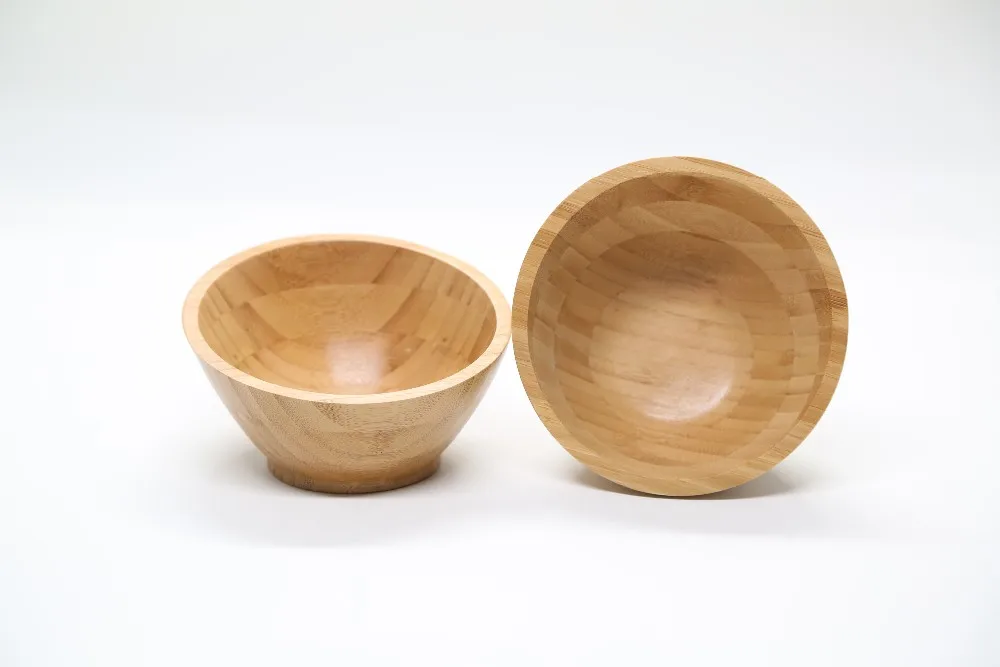 luxury bamboo fruit salad bowl