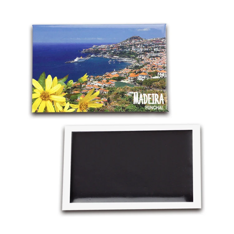 

2022 promotional gifts blank refrigerator magnet custom ireland souvenir tin fridge magnet