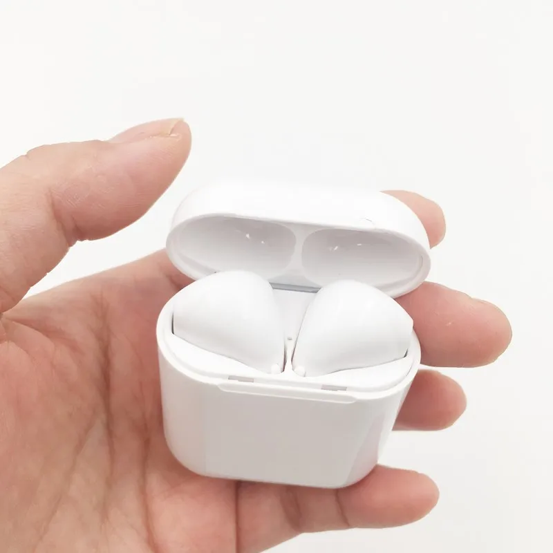 

2019 Quality Chinese Products Smart Tws Earphone Wireless i9S Tws 4.2 Earbuds i10 max With Charging Case, White