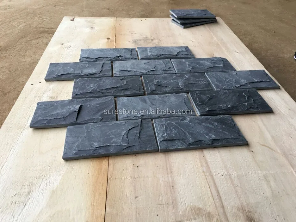 
Wall Mushroom Slate stone /landscaping slate rocks 