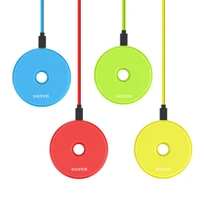 

Donut 10W fast wireless charger colorful charging qi mobile phone pad universal girl use