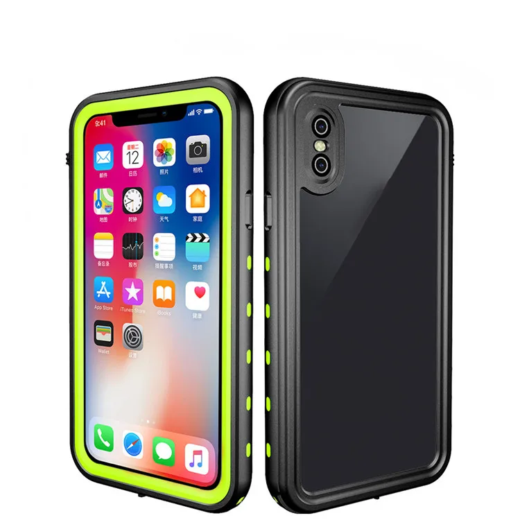 

Guangzhou cheap price 360 full protector transparent tpu phone back case cover for iphone X, 8 colors to choose