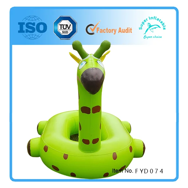 Giant Inflatable Pool Float/inflatable Giraffe Swimming Animal Floating ...