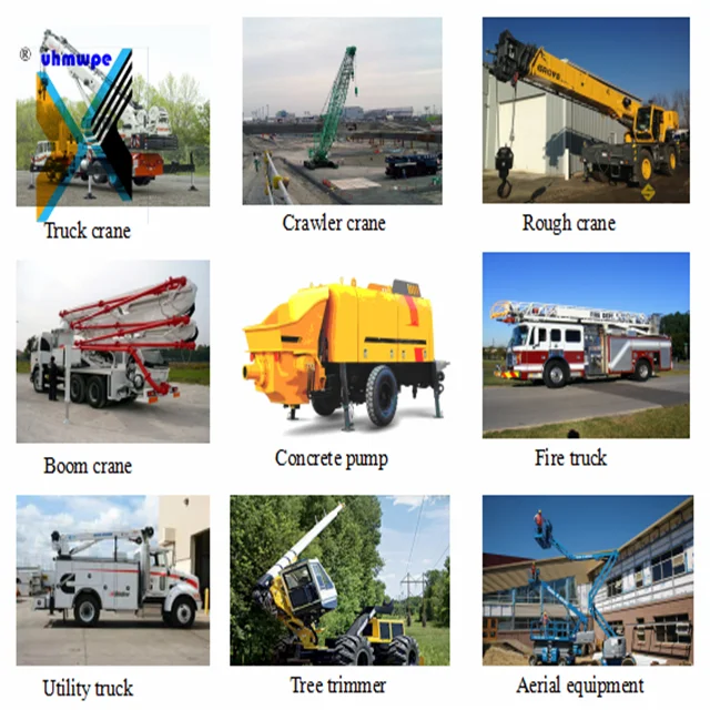 Bespoke BLK UHMWPE Crane Pad Cribbing Jacking Blocks