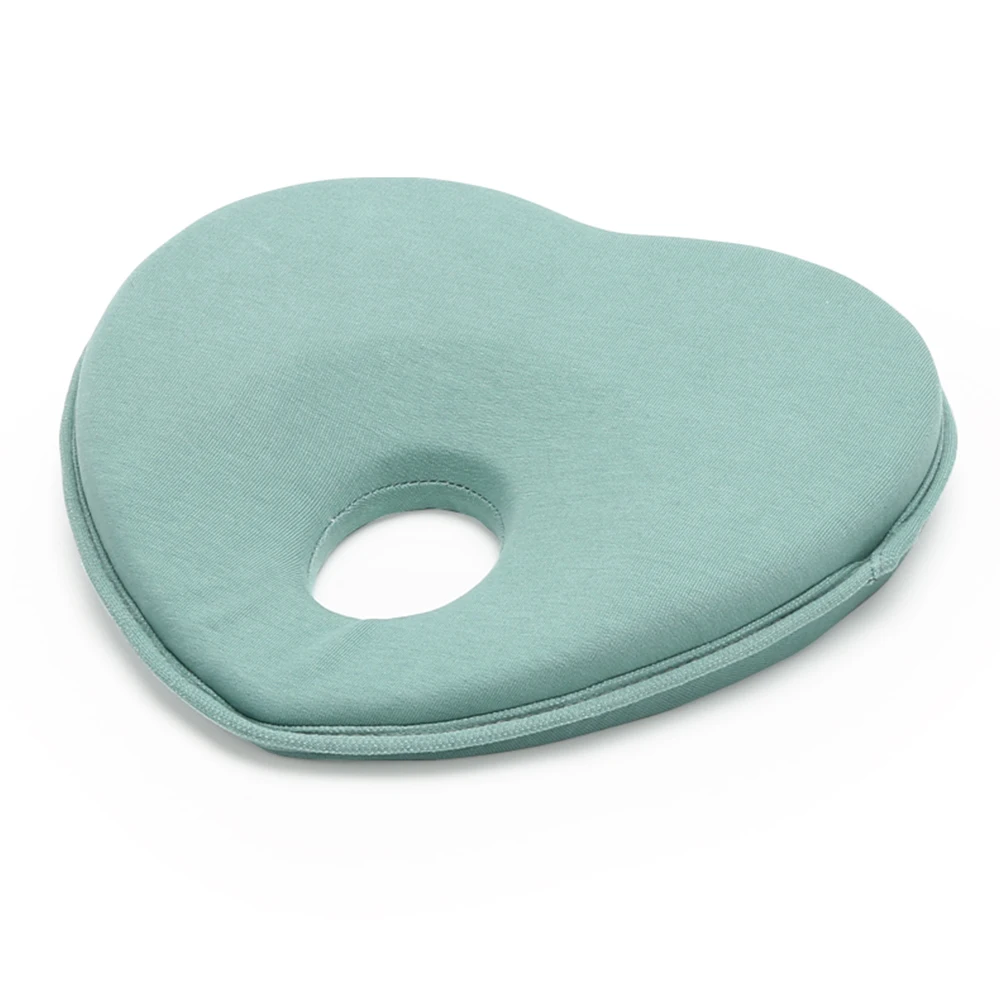 

Custom Design Cute Orthopedic Kids Round Head Shaping Neck Support Sleep Size Memory Foam Infant Baby Bolster Head Pillow, White / beige / blue / pink / yellow / green / brown / customized