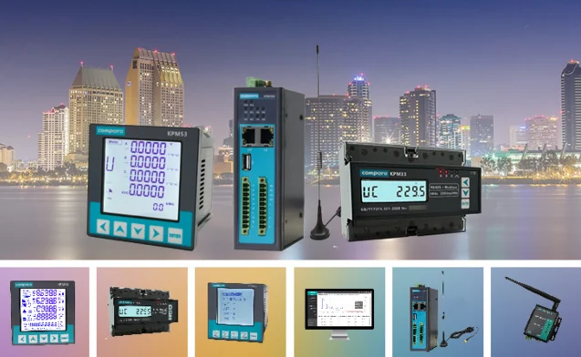 Wireless Lora Module bidirectional 3-phase 35mm DIN rail mounted energy kwh meter - ANKUX.COM