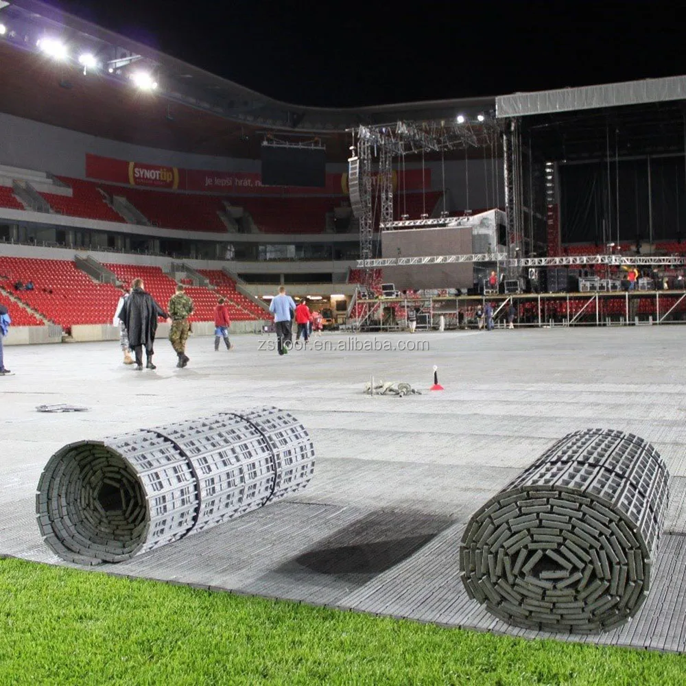 Superior Quality Pp Plastic Interlocking Portable Party Floor Covering