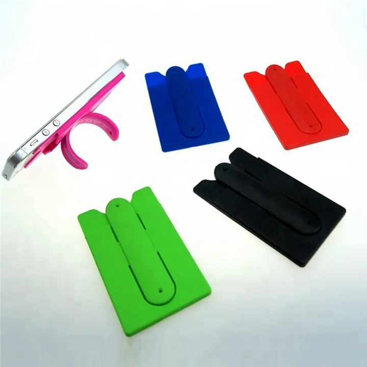 

Magic One Touch Silicone Stand Adhesives Back Lazy Phone Sticker Holder, Black;grey;red;yellow;green;purple;blue;orange
