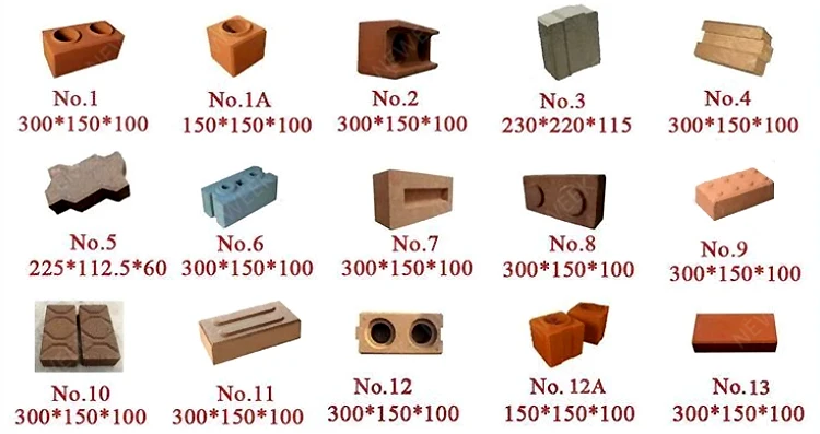 NEWEEK 2-25 model small manual clay brick making machine price in india