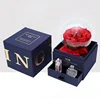 perfume box with logo perfume leather box cellophane wrapping perfume box
