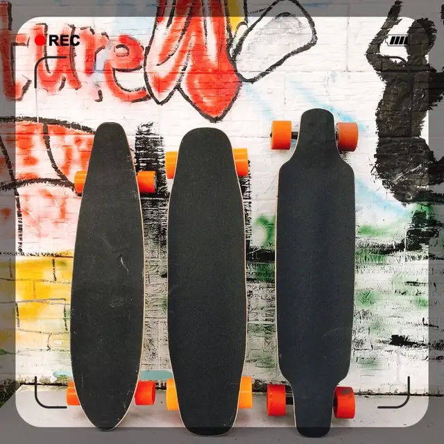 1000w dual hub motors electric remote board skateboard