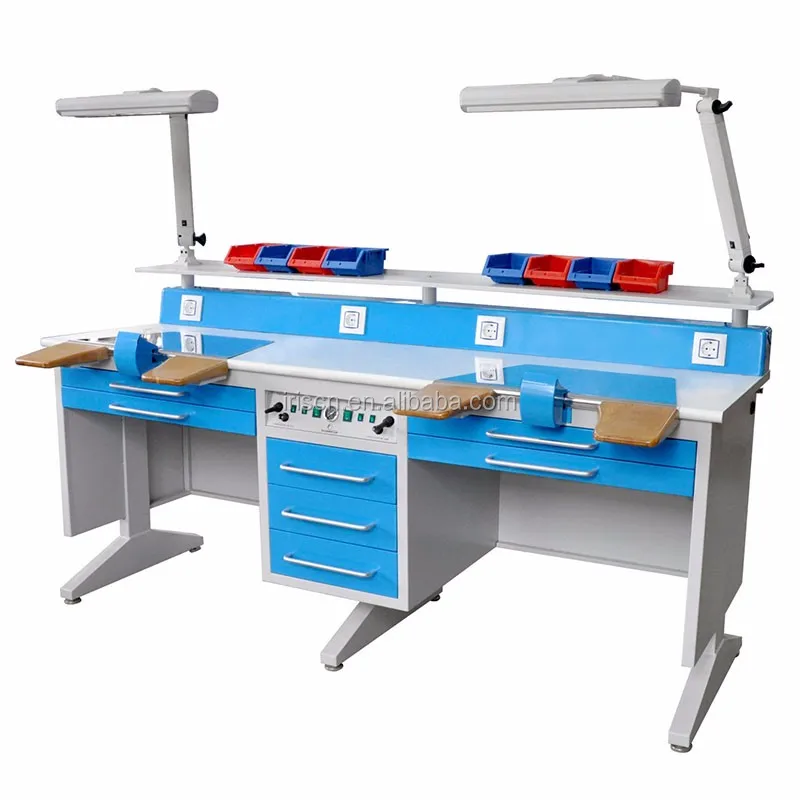 Dental Lab Work Bench Technician Working Table Dental Workstation