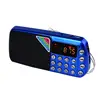 Microsd card usb portable speaker with rechargeable battery