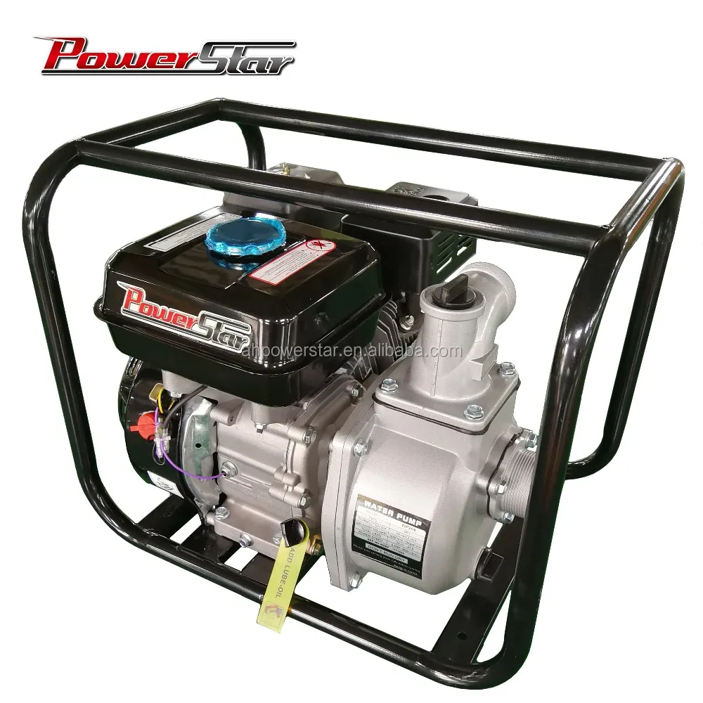 Powerstar 2 Inch 50mm Petrol Pump Machine Price,4 Stroke Gasoline Water