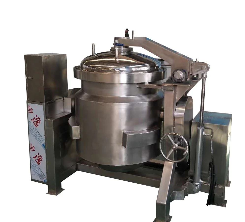

Large capacity industrial pressure cooker