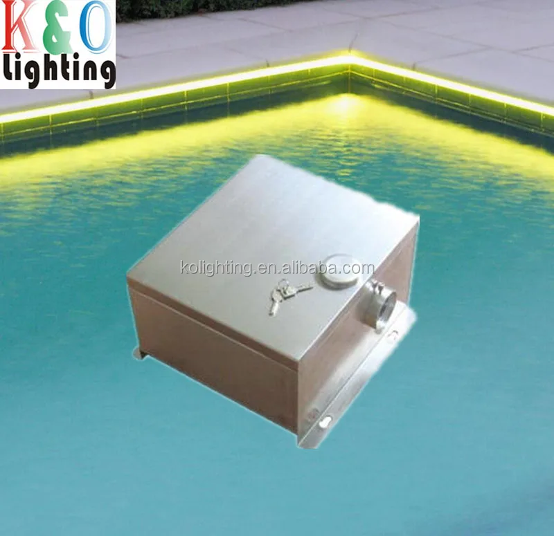High quality 6 color changing swimming pool fiber optic lighting for perimeter lighting