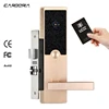 electronic Intelligent Swipe Key Card Rfid Electronic Hotel Door Lock with free Management Software