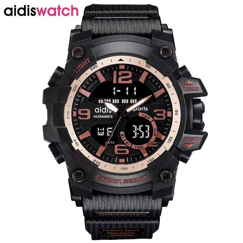 

Hot Sale Digital Sport Wristwatches Aliexpress Watch, Red;black;rose;blue;silver