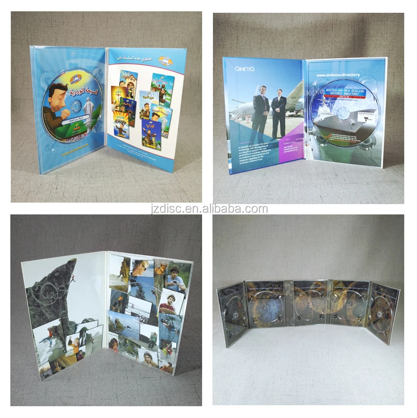 Premium Quality Professional Muliti-disc 12 DVD DVDigipaks DVD Replicaiton Services