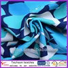 82 nylon 18 spandex silver print fabric for swimwear