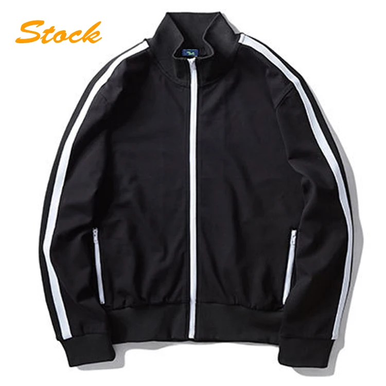 

Fashion Style Custom Blank Casual wear Track Jacket In Black