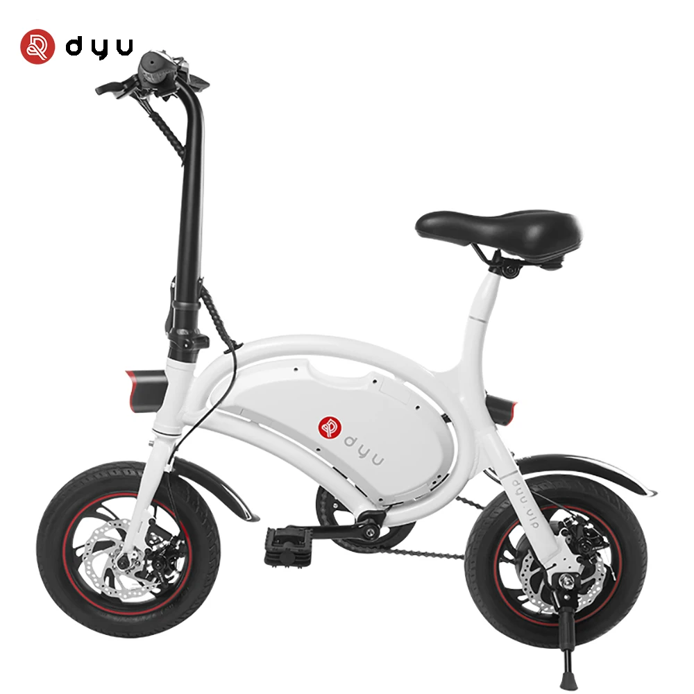 

DYU D2 12 inch rear motor new design small folding electric bicycle