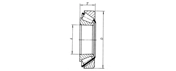 tapered roller bearing drawing